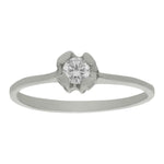 SORTIJA ORO BLANCO 18KL DIAMANTE - Números: nº 15 