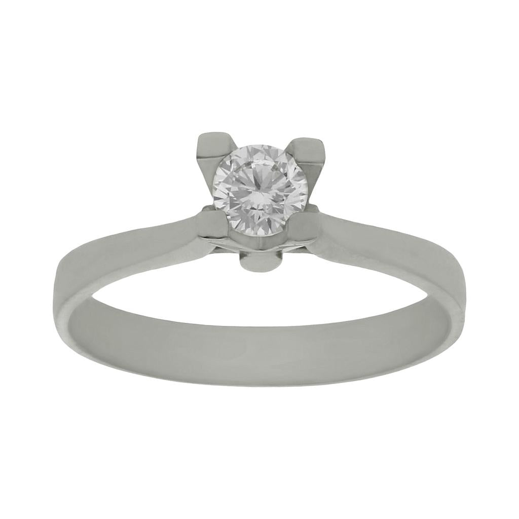 SORTIJA ORO BLANCO 18KL DIAMANTE - Números: nº 15 