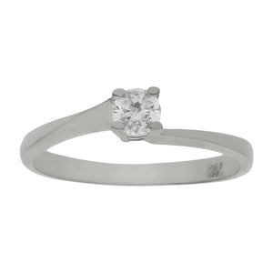 SORTIJA ORO BLANCO 18KL DIAMANTE - Números: nº 15 