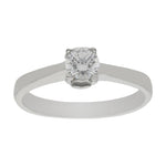 SORTIJA ORO BLANCO 18KL DIAMANTE - Números: nº 15 