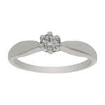 SORTIJA ORO BLANCO 18KL DIAMANTE - Números: nº 15 