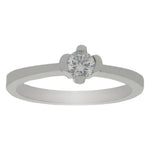 SORTIJA ORO BLANCO 18KL DIAMANTE - Números: nº 16 