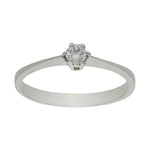 SORTIJA ORO BLANCO 18KL DIAMANTE - Números: nº 16 