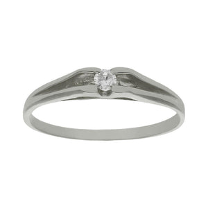 SORTIJA ORO BLANCO 18KL DIAMANTE - Números: nº 18 