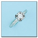 SORTIJA ORO BLANCO 18KL DIAMANTE - Números: nº 19 