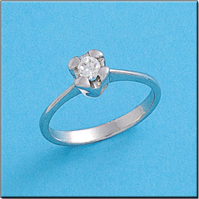 SORTIJA ORO BLANCO 18KL DIAMANTE - Números: nº 19 