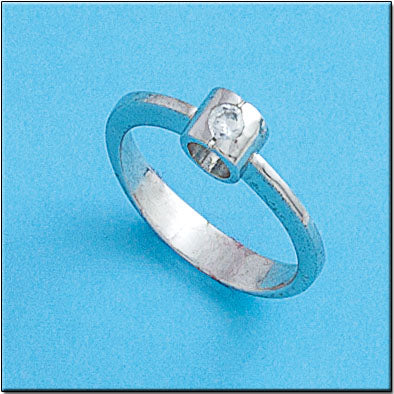 SORTIJA ORO BLANCO 18KL DIAMANTE - Números: nº 19 