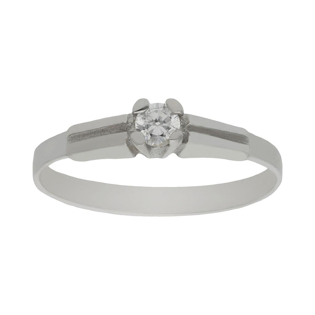 SORTIJA ORO BLANCO 18KL DIAMANTE - Números: nº 19 