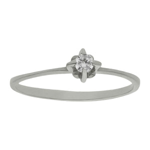 SORTIJA ORO BLANCO 18KL DIAMANTE - Números: nº 20 
