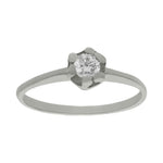 SORTIJA ORO BLANCO 18KL DIAMANTE - Números: nº 20 