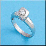 SORTIJA ORO BLANCO 18KL DIAMANTE - Números: nº 20 