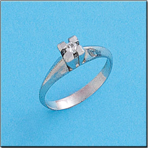 SORTIJA ORO BLANCO 18KL DIAMANTE - Números: nº 20 