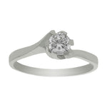 SORTIJA ORO BLANCO 18KL DIAMANTE - Números: nº 20 