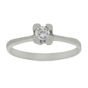 SORTIJA ORO BLANCO 18KL DIAMANTE - Números: nº 20 