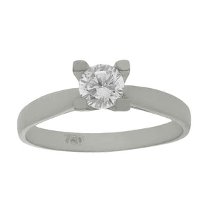 SORTIJA ORO BLANCO 18KL DIAMANTE - Números: nº 20 