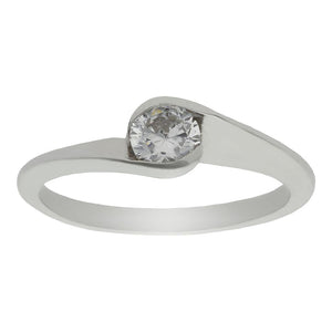 SORTIJA ORO BLANCO 18KL DIAMANTE - Números: nº 20 