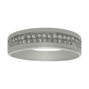 SORTIJA ORO BLANCO 18KL DIAMANTES - Números: nº 10 