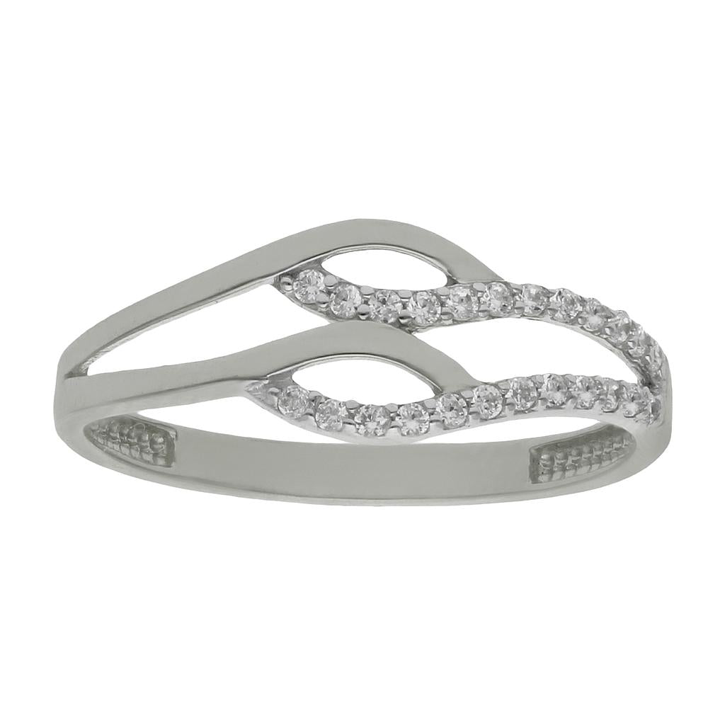 SORTIJA ORO BLANCO 18KL DIAMANTES - Números: nº 10 