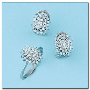 SORTIJA ORO BLANCO 18KL DIAMANTES - Números: nº 10 