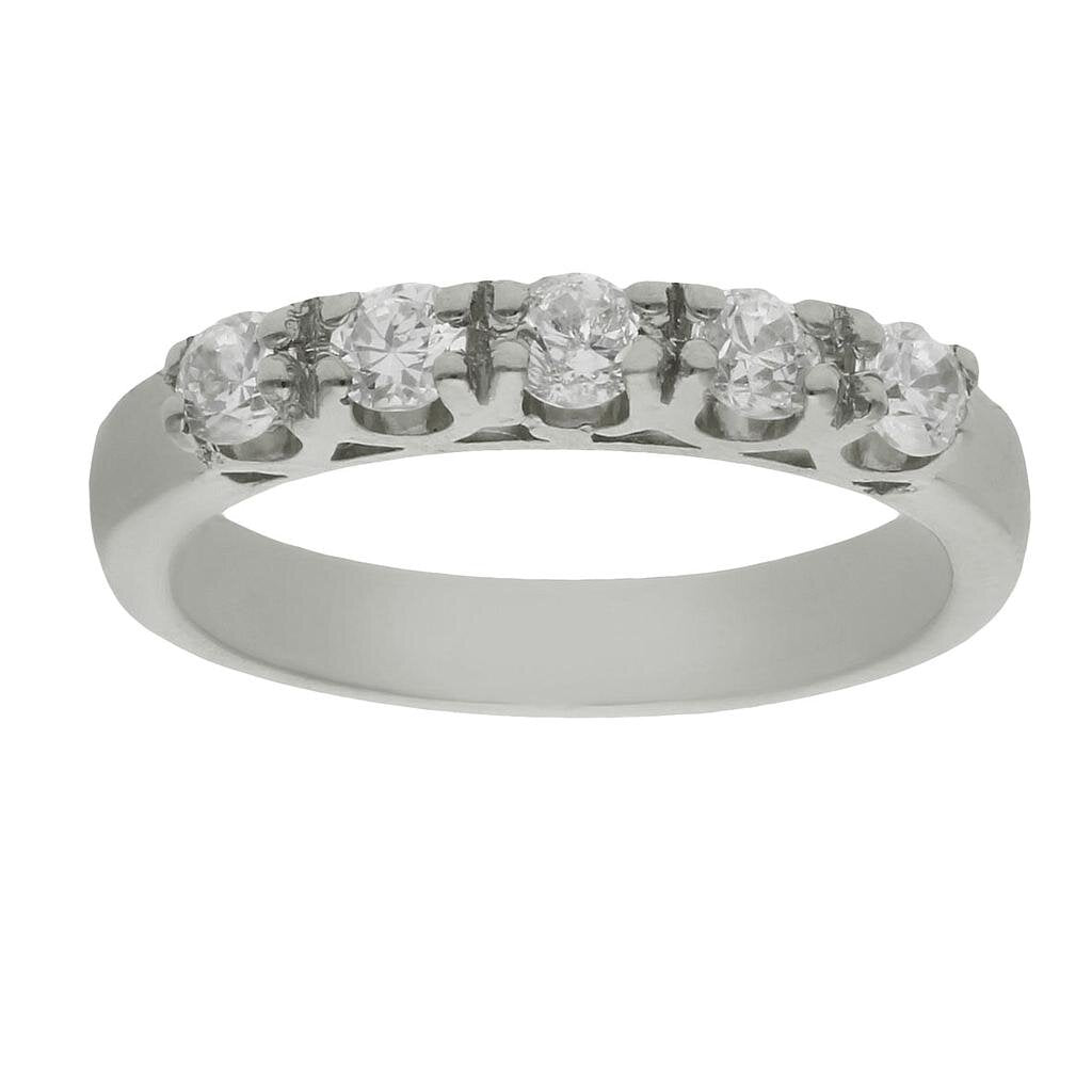 SORTIJA ORO BLANCO 18KL DIAMANTES - Números: nº 11 