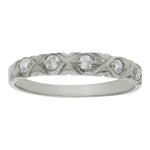 SORTIJA ORO BLANCO 18KL DIAMANTES - Números: nº 12 