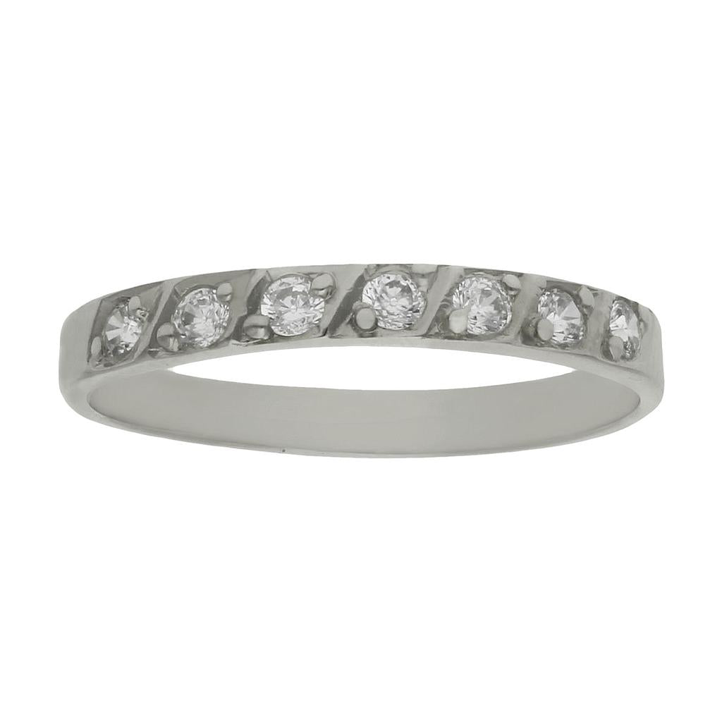 SORTIJA ORO BLANCO 18KL DIAMANTES - Números: nº 12 