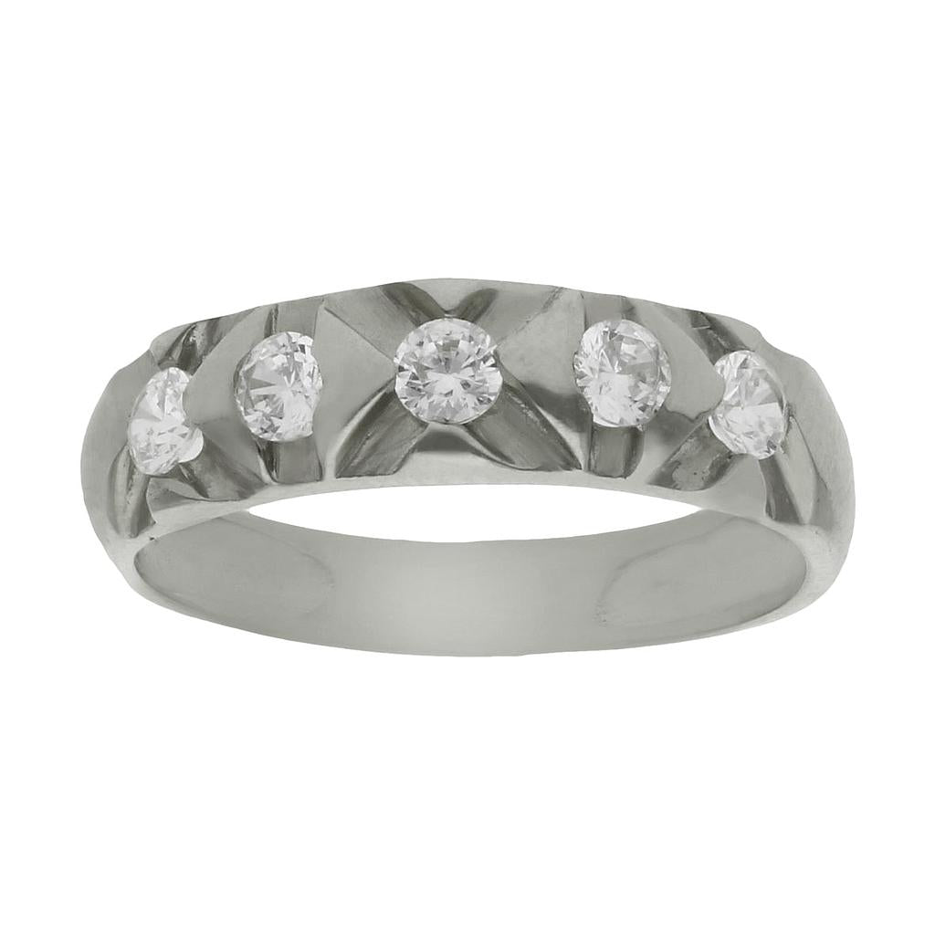 SORTIJA ORO BLANCO 18KL DIAMANTES - Números: nº 12 