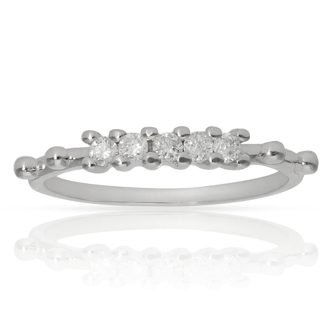 SORTIJA ORO BLANCO 18KL DIAMANTES - Números: nº 12 