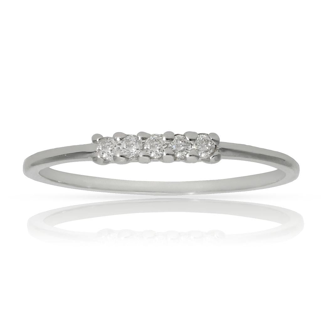 SORTIJA ORO BLANCO 18KL DIAMANTES - Números: nº 12 