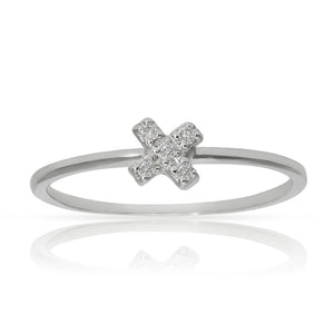 SORTIJA ORO BLANCO 18KL DIAMANTES - Números: nº 13 