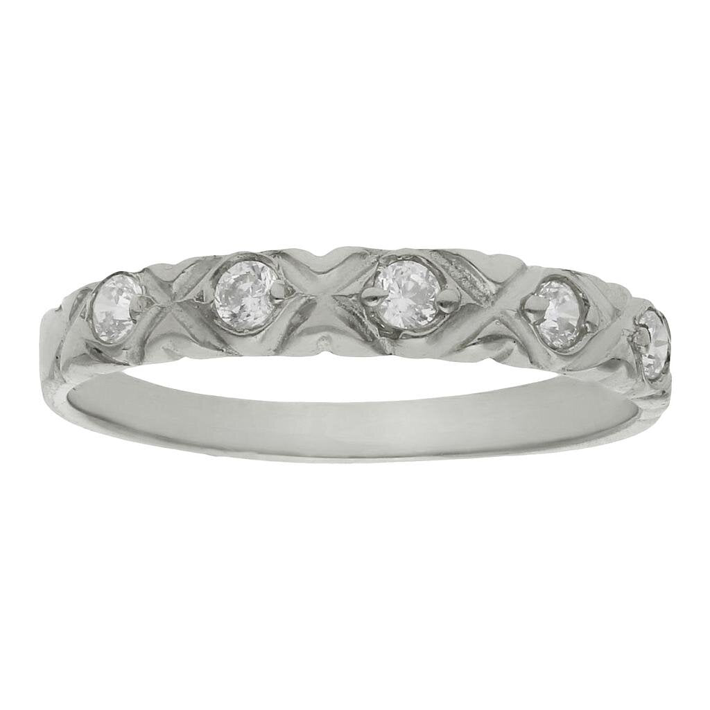 SORTIJA ORO BLANCO 18KL DIAMANTES - Números: nº 14 