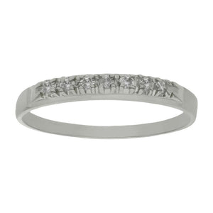 SORTIJA ORO BLANCO 18KL DIAMANTES - Números: nº 14 