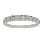 SORTIJA ORO BLANCO 18KL DIAMANTES - Números: nº 14 