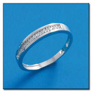 SORTIJA ORO BLANCO 18KL DIAMANTES - Números: nº 14 