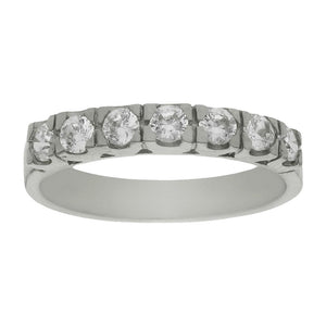 SORTIJA ORO BLANCO 18KL DIAMANTES - Números: nº 15 