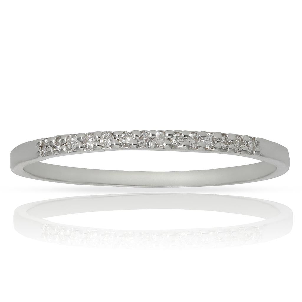 SORTIJA ORO BLANCO 18KL DIAMANTES - Números: nº 15 