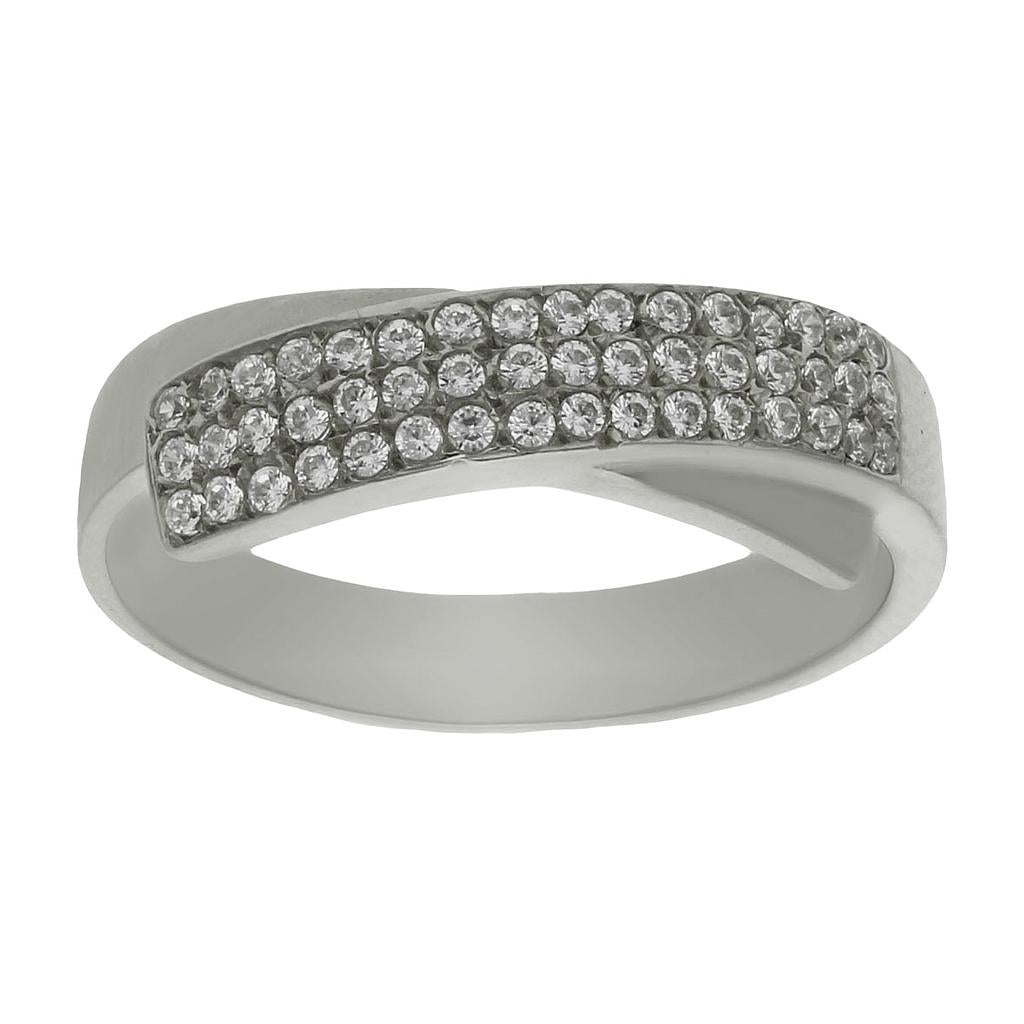 SORTIJA ORO BLANCO 18KL DIAMANTES - Números: nº 15 