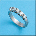 SORTIJA ORO BLANCO 18KL DIAMANTES - Números: nº 16 