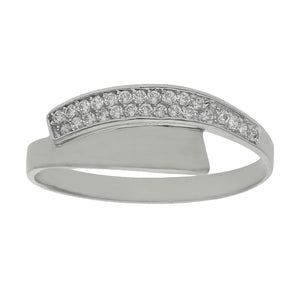 SORTIJA ORO BLANCO 18KL DIAMANTES - Números: nº 16 