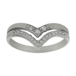 SORTIJA ORO BLANCO 18KL DIAMANTES - Números: nº 17 