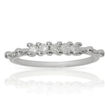 SORTIJA ORO BLANCO 18KL DIAMANTES - Números: nº 17 