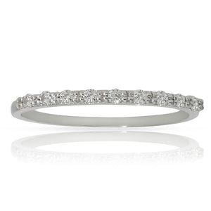 SORTIJA ORO BLANCO 18KL DIAMANTES - Números: nº 17 