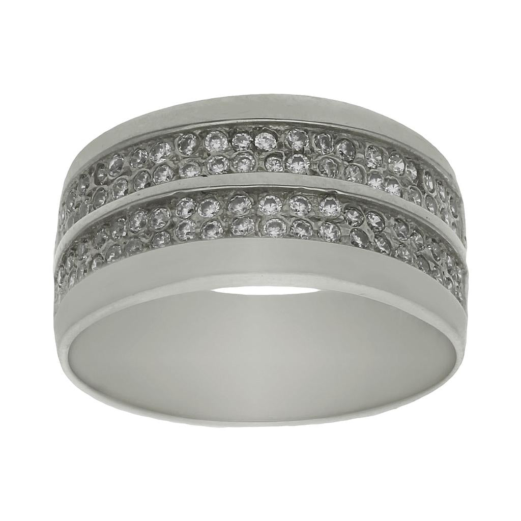 SORTIJA ORO BLANCO 18KL DIAMANTES - Números: nº 17 