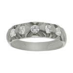 SORTIJA ORO BLANCO 18KL DIAMANTES - Números: nº 18 