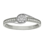SORTIJA ORO BLANCO 18KL DIAMANTES - Números: nº 18 