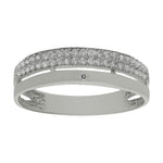 SORTIJA ORO BLANCO 18KL DIAMANTES - Números: nº 18 