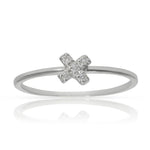 SORTIJA ORO BLANCO 18KL DIAMANTES - Números: nº 18 