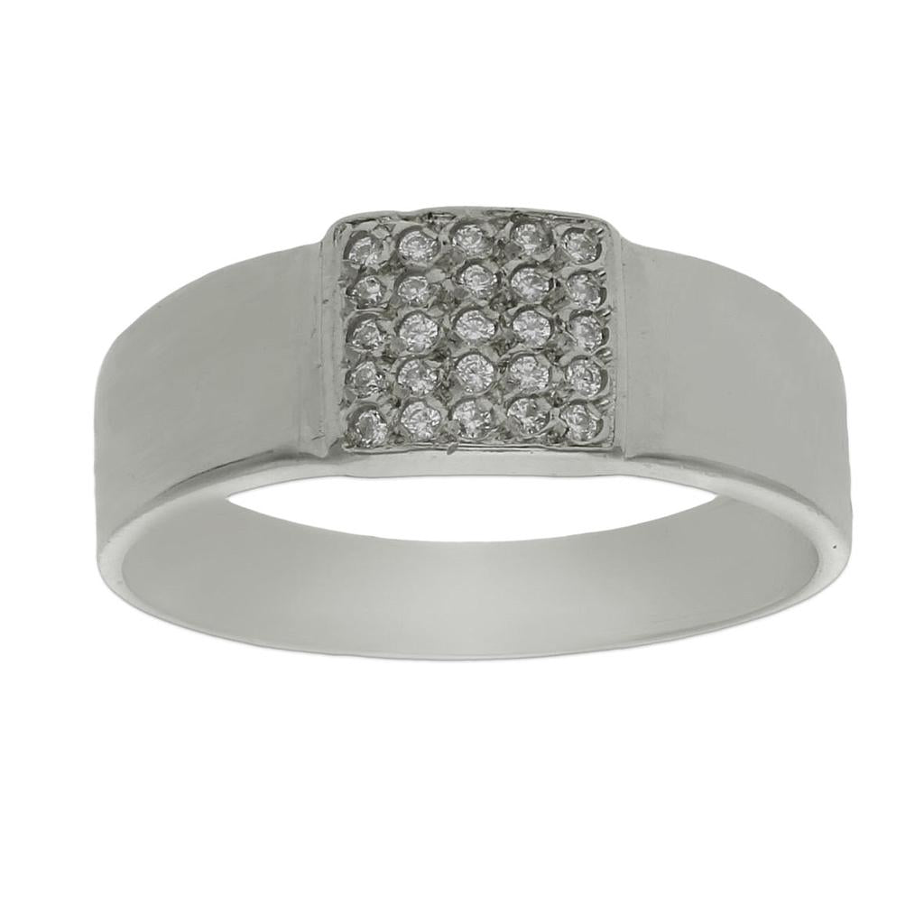 SORTIJA ORO BLANCO 18KL DIAMANTES - Números: nº 18 