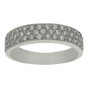 SORTIJA ORO BLANCO 18KL DIAMANTES - Números: nº 18 