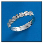 SORTIJA ORO BLANCO 18KL DIAMANTES - Números: nº 19 